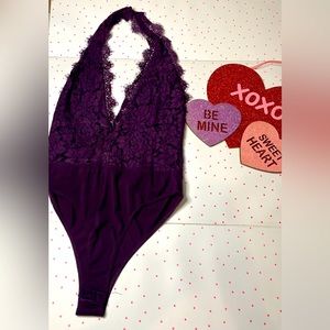 Purple bodysuit